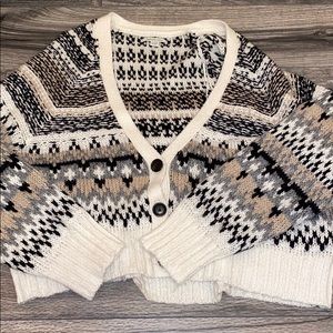 Cropped American Eagle Sweater
